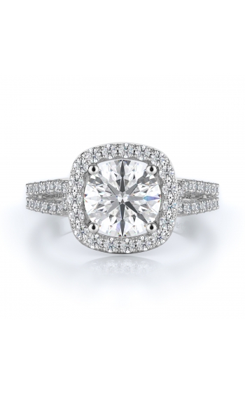 Halo Style Diamond Engagement ring 
(Center Diamond Not Included)