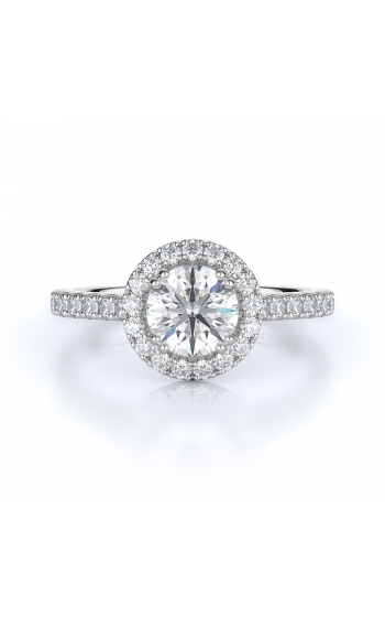 Halo Style Diamond Engagement ring 
(Center Diamond Not Included)